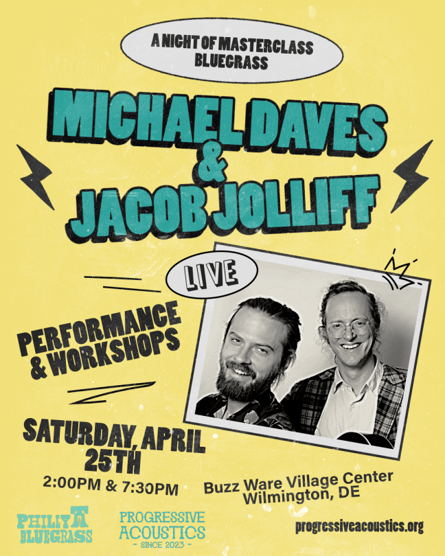 Michael Daves Jacob Jolliff Poster